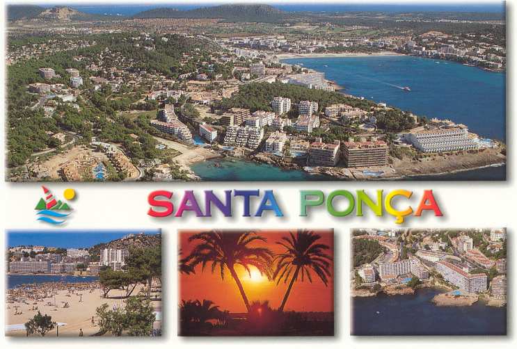 Das ist Santa Ponsa ...